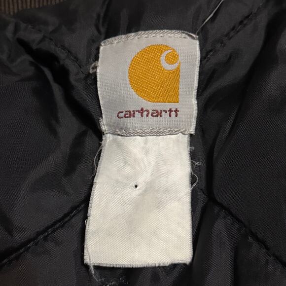 Carhartt Extreme Arctic Quilted Jacket Size 2XL Olive Green Workwear Outdoors - Picture 5 of 7